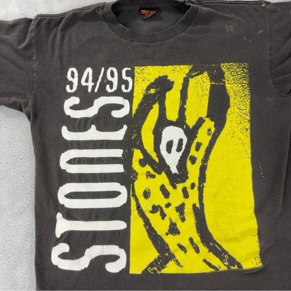Vintage Rolling Stones Men's Size Large Single Stitch 1994/1995 Voodoo Lounge - Picture 1 of 15